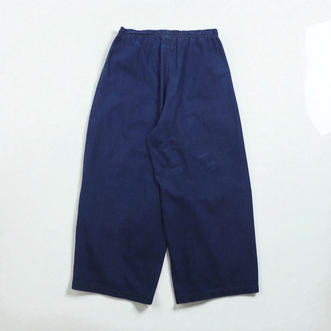needles Linen Denim Knee-Del Pants HDPant-Jean S, Indigo Blue, Linen and Cotton, Made in Japan