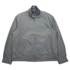 日本然リトテ-古着オンライン-346 BROOKS BROTHERS スウィングトップ ハリントンジャケット M グレー コットン-346 BROOKS BROTHERS Swing Top Harrington Jacket M Gray Cotton