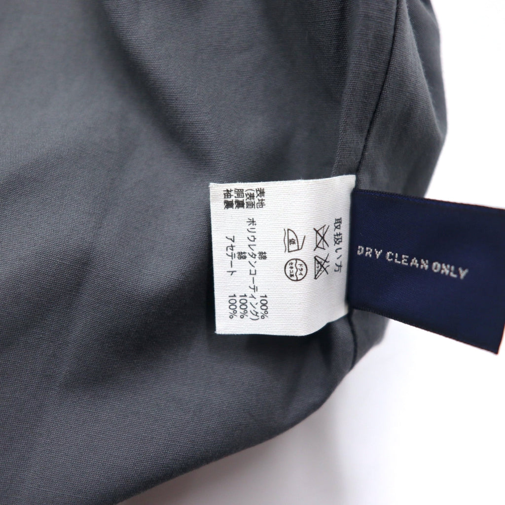 346 BROOKS BROTHERS スウィングトップ ハリントンジャケット M グレー コットン