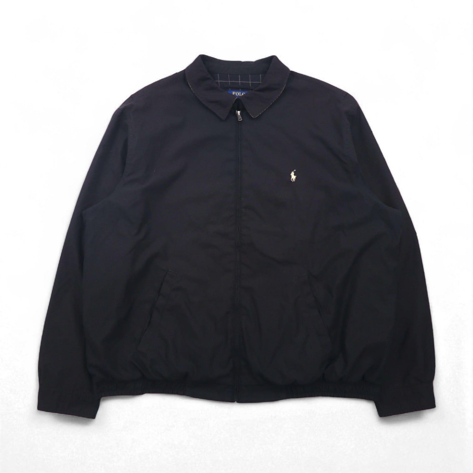 90s Vintage ウール　ハリントンジャケット　スウィングトップ　M 紺 楽天市場】90s ポロ ラルフローレン メルトン ウール スイングトップ