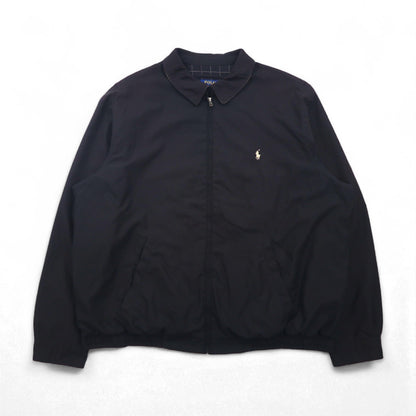 Polo Ralph Lauren Harrington Swing Jacket, Size 2XL, Black, Chin Strap, Small Pony Embroidery
