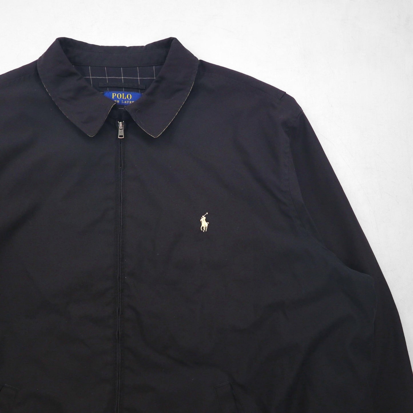 Polo Ralph Lauren Harrington Swing Jacket, Size 2XL, Black, Chin Strap, Small Pony Embroidery