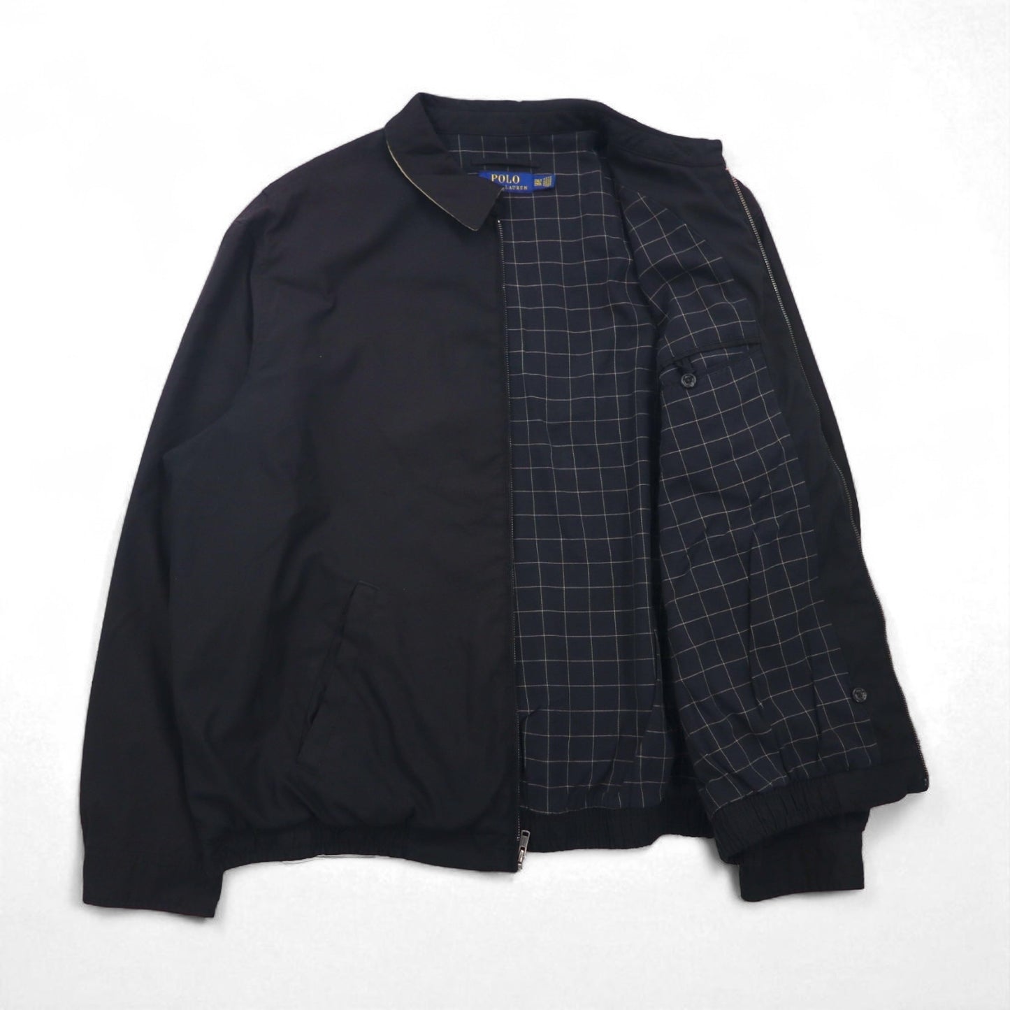 Polo Ralph Lauren Harrington Swing Jacket, Size 2XL, Black, Chin Strap, Small Pony Embroidery