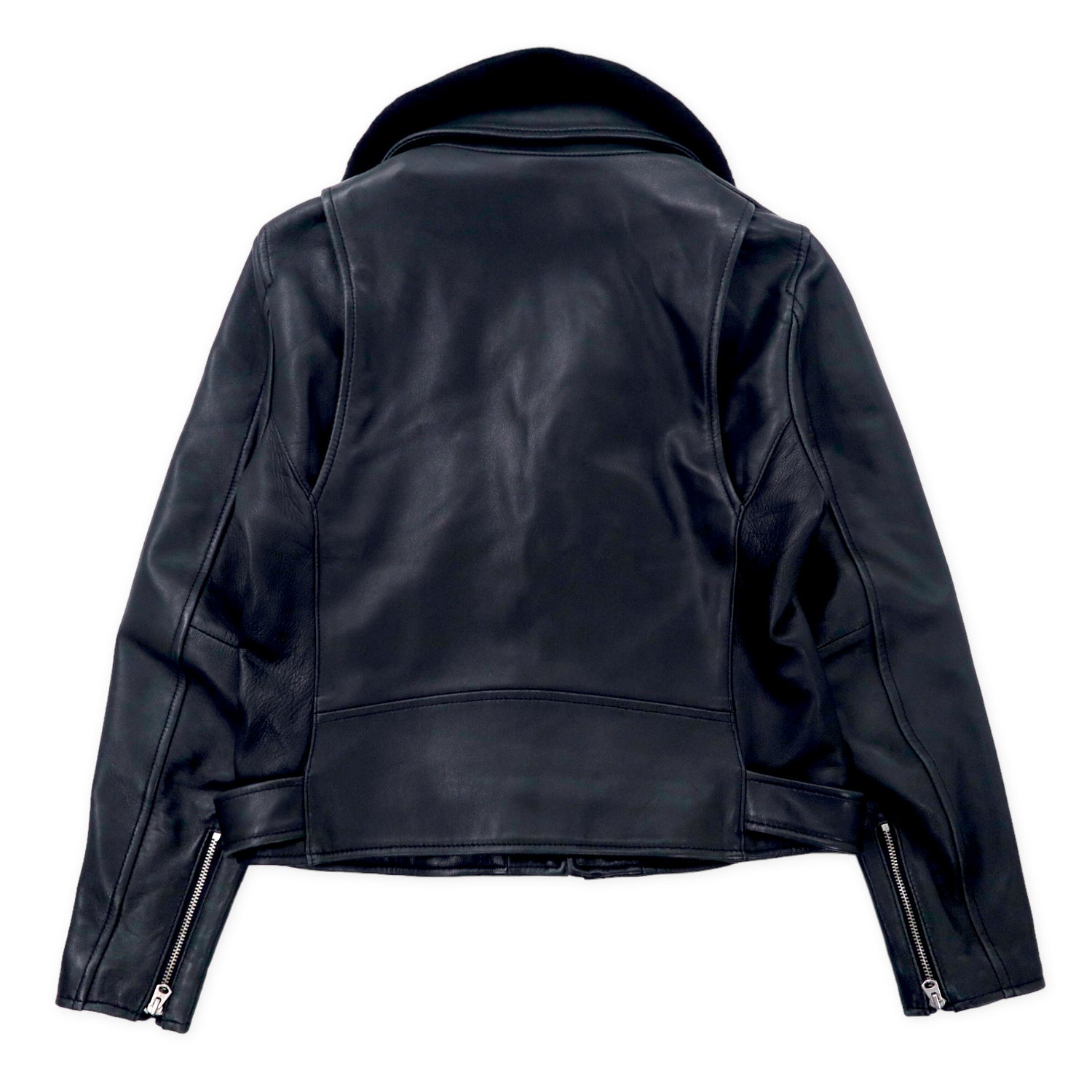 FREAK'S STORE Double Riders Jacket S Black sheep leather 