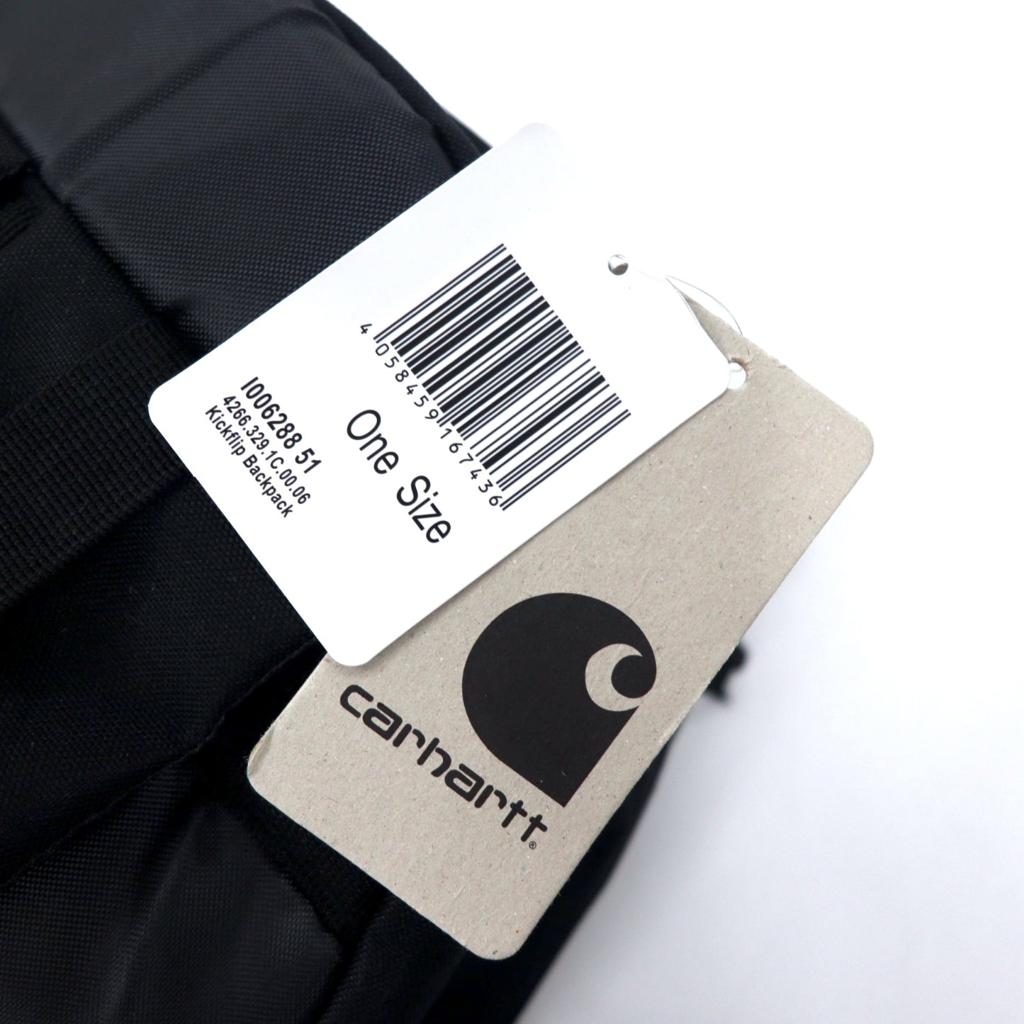 Carhartt WIP キックフリップ バックパック リュックサック 25L ブラック ポリエステル EUモデル KICKFLIP BACKPACK I006288 未使用品