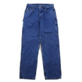 Carhartt Relaxed Fit Painter Denim Pants Size 34 Indigo Blue RELAXED FIT CARPENTER JEAN B171 DST Made in Nicaragua