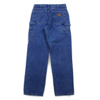 Carhartt Relaxed Fit Painter Denim Pants Size 34 Indigo Blue RELAXED FIT CARPENTER JEAN B171 DST Made in Nicaragua