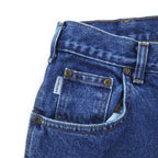 Carhartt Relaxed Fit Painter Denim Pants Size 34 Indigo Blue RELAXED FIT CARPENTER JEAN B171 DST Made in Nicaragua