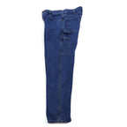 Carhartt Relaxed Fit Painter Denim Pants Size 34 Indigo Blue RELAXED FIT CARPENTER JEAN B171 DST Made in Nicaragua