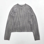 ATELIER BETON ( BIOTOP 取扱い ) パイル ロングスリーブ PILE LONG SLEEVE ニット セーター M グレー 171-18G 日本製