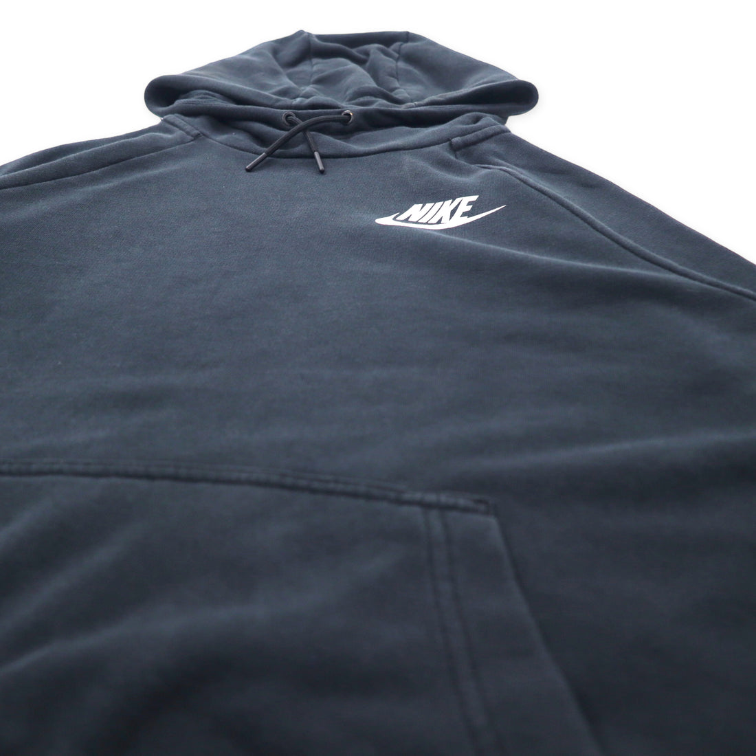 NIKE Loose Fit Pullover Hoodie 1X Black Cotton Swoosh Logo Women's Sportswear Rally Hoodie Sz 2X AA0733-010