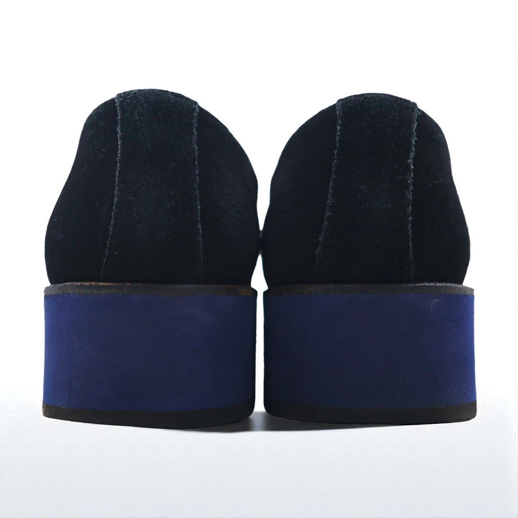 John UNDERCOVER Platform Creeper Shoes, Size 26.5cm, Suede, Vibram Sole, Made in Japan, JU04F01