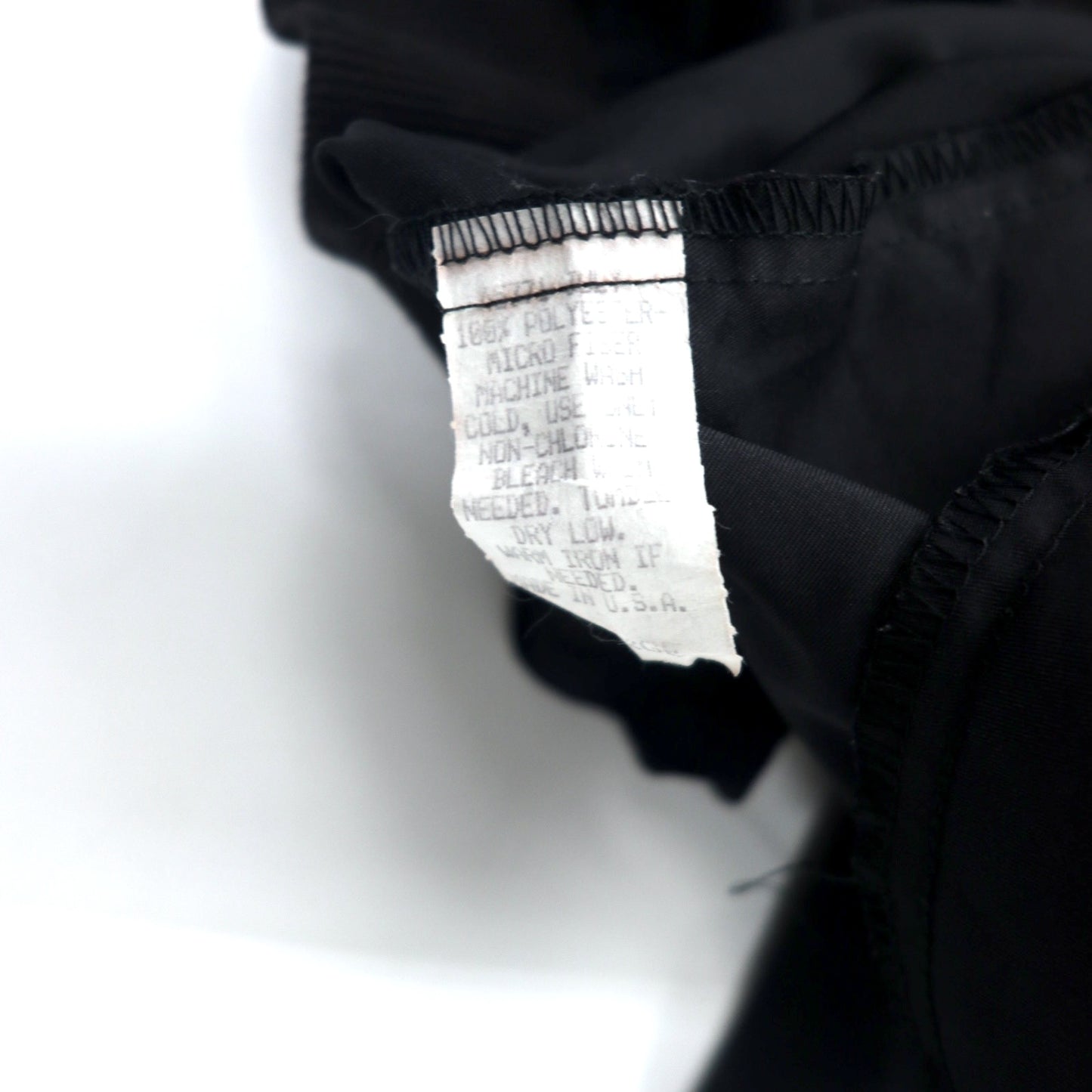 AKWA USA製 ピステ プルオーバー ナイロンジャケット XL ブラック ポリエステル US企業 DUPONT ワンポイント刺繍 ビッグサイズ