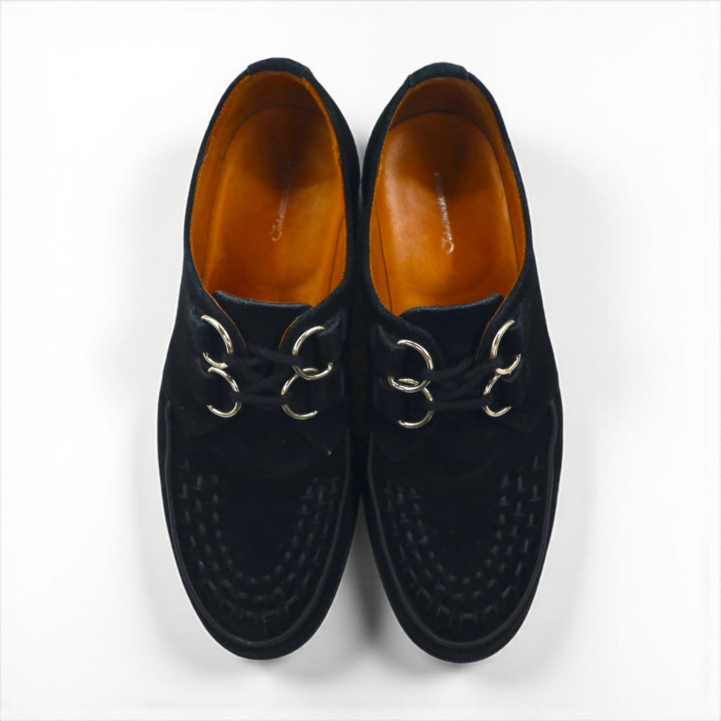 John UNDERCOVER Platform Creeper Shoes, Size 26.5cm, Suede, Vibram Sole, Made in Japan, JU04F01