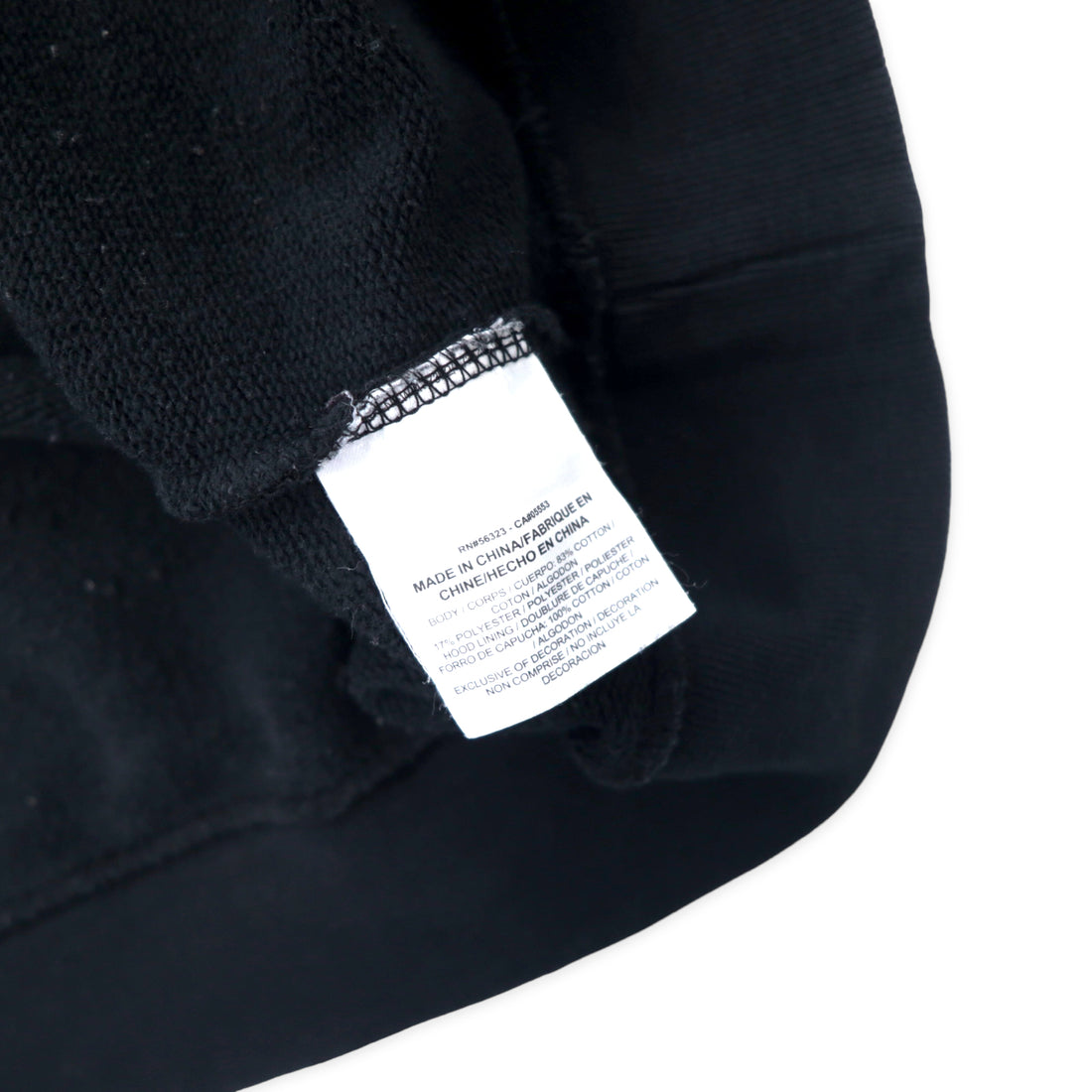 NIKE Loose Fit Pullover Hoodie 1X Black Cotton Swoosh Logo Women's Sportswear Rally Hoodie Sz 2X AA0733-010