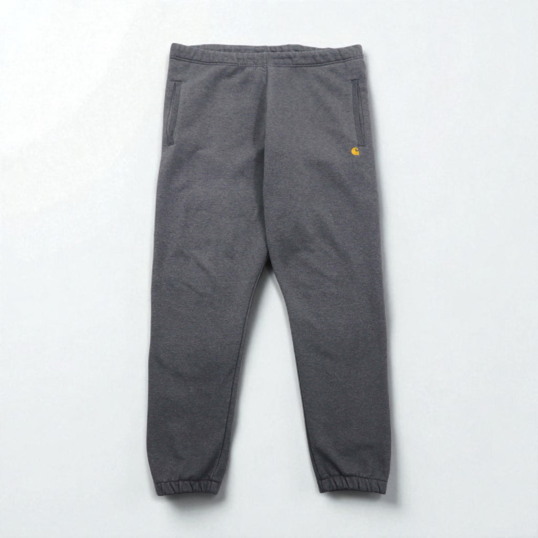 Carhartt WIP Chase Sweat Pant, XL, Gray, 1023646, Made in Bulgaria