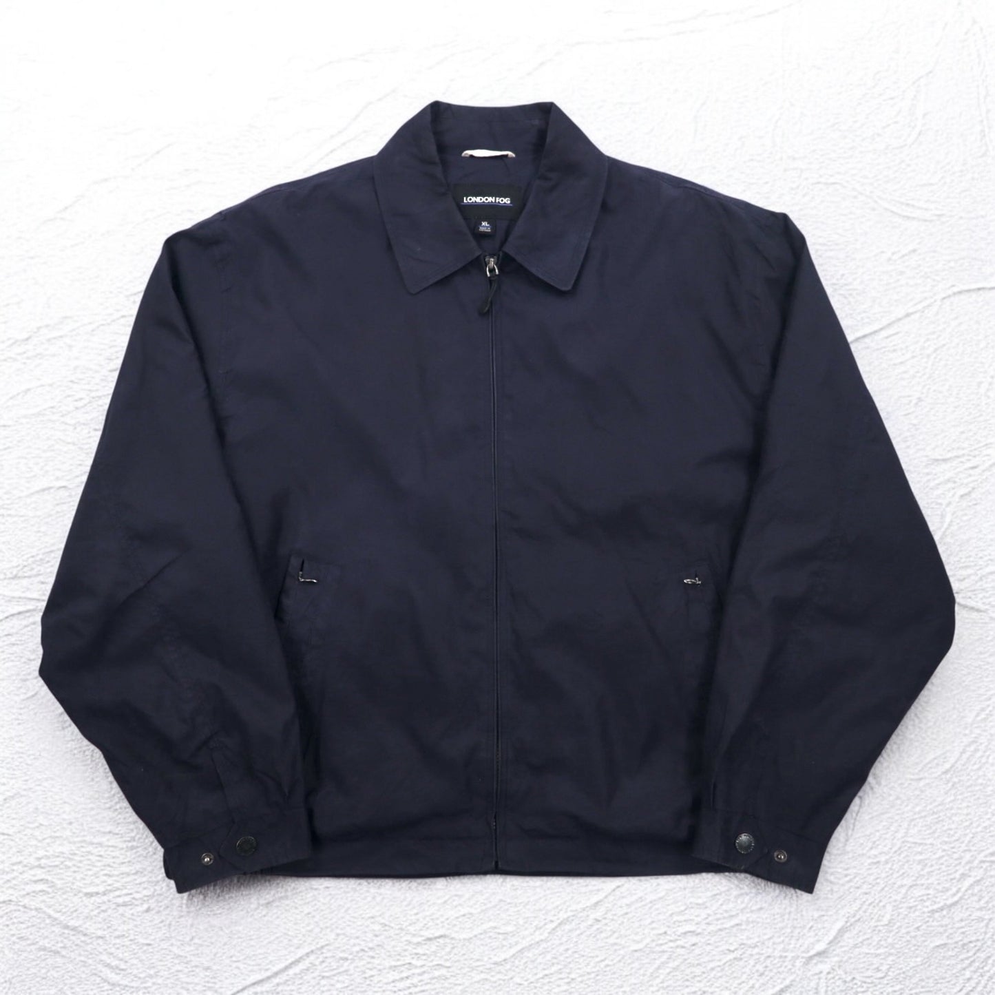 LONDON FOG スウィングトップ ハリントンジャケット XL ネイビー メッシュライナー