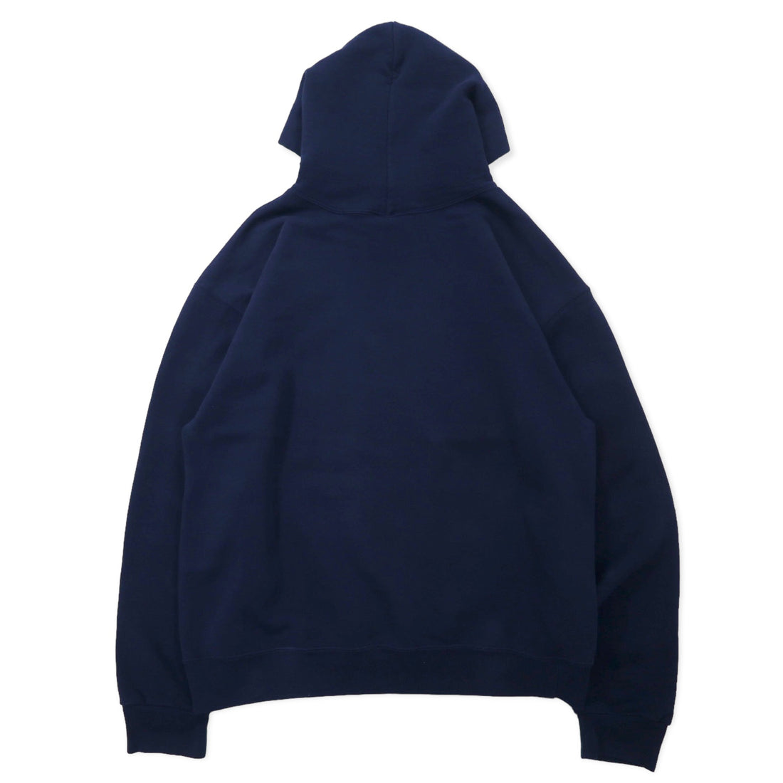 RUSSELL ATHLETIC USA made 90s college pullover hoodie L navy cotton SPU HOCKEY
