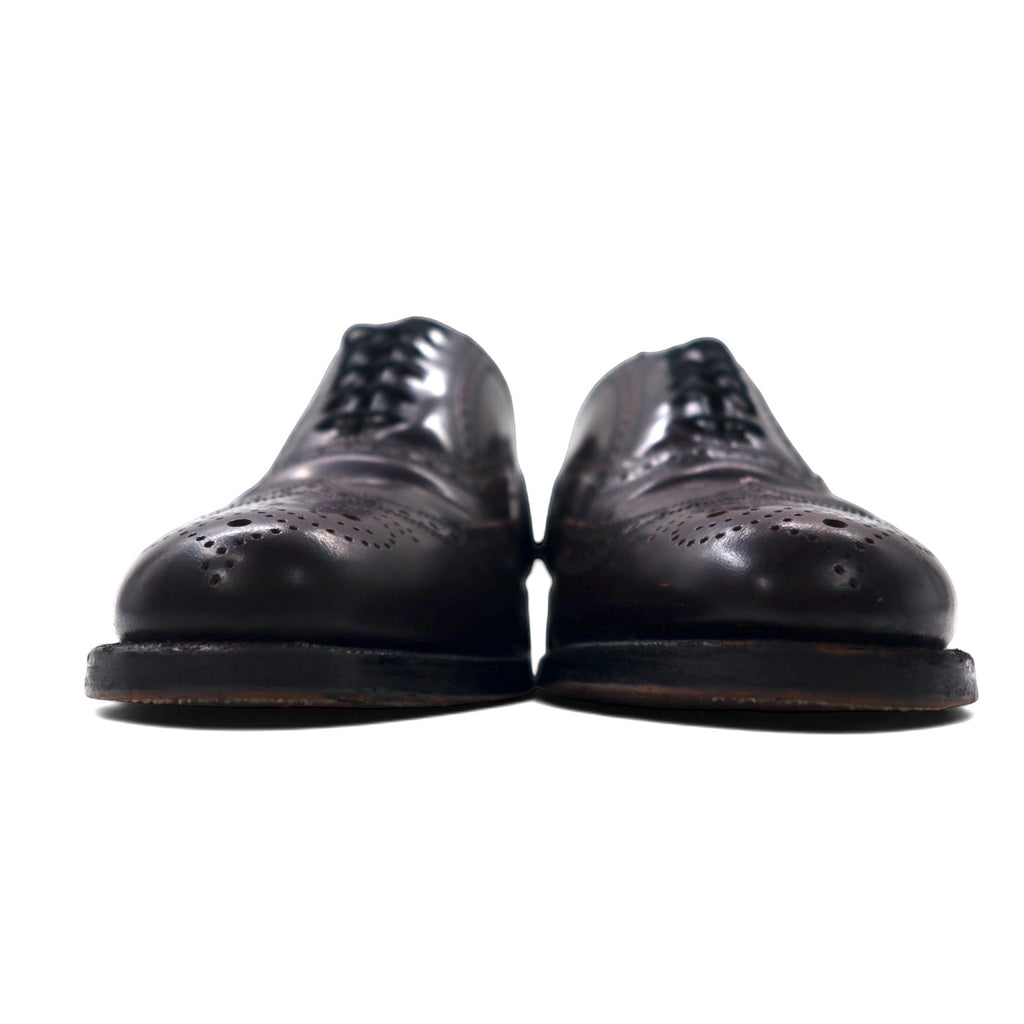 FLORSHEIM IMPERIAL Wingtip Oxford Shoes, Made in USA, Size 26.5cm, Bordeaux Leather, 93351