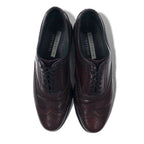 FLORSHEIM IMPERIAL Wingtip Oxford Shoes, Made in USA, Size 26.5cm, Bordeaux Leather, 93351