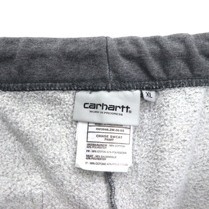 carhartt WIP スウェットパンツ CHASE SWEAT PANT XL グレー 1023646 ブルガリア製