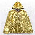BLACK comme des GARCONS Zip Hoodie L Metallic Gold AD2018 Made in Japan
