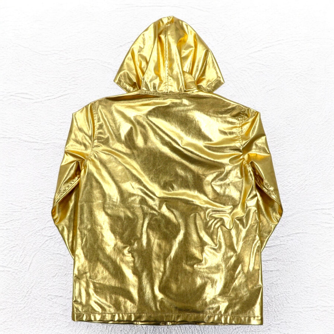 BLACK comme des GARCONS Zip Hoodie L Metallic Gold AD2018 Made in Japan