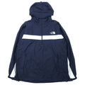 日本然リトテ-古着オンライン-THE NORTH FACE アノラックパーカー M ネイビー ポリエステル ポケッタブル ワンポイントロゴ刺繍 NP0209 日本製-THE NORTH FACE Anorak HOODIE M Navy Polyester Pokettable One Point Logo Embroidery NP0209 Japan MADE