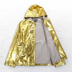 BLACK comme des GARCONS Zip Hoodie L Metallic Gold AD2018 Made in Japan