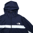 THE NORTH FACE アノラックパーカー M ネイビー ポリエステル ポケッタブル ワンポイントロゴ刺繍 NP0209 日本製