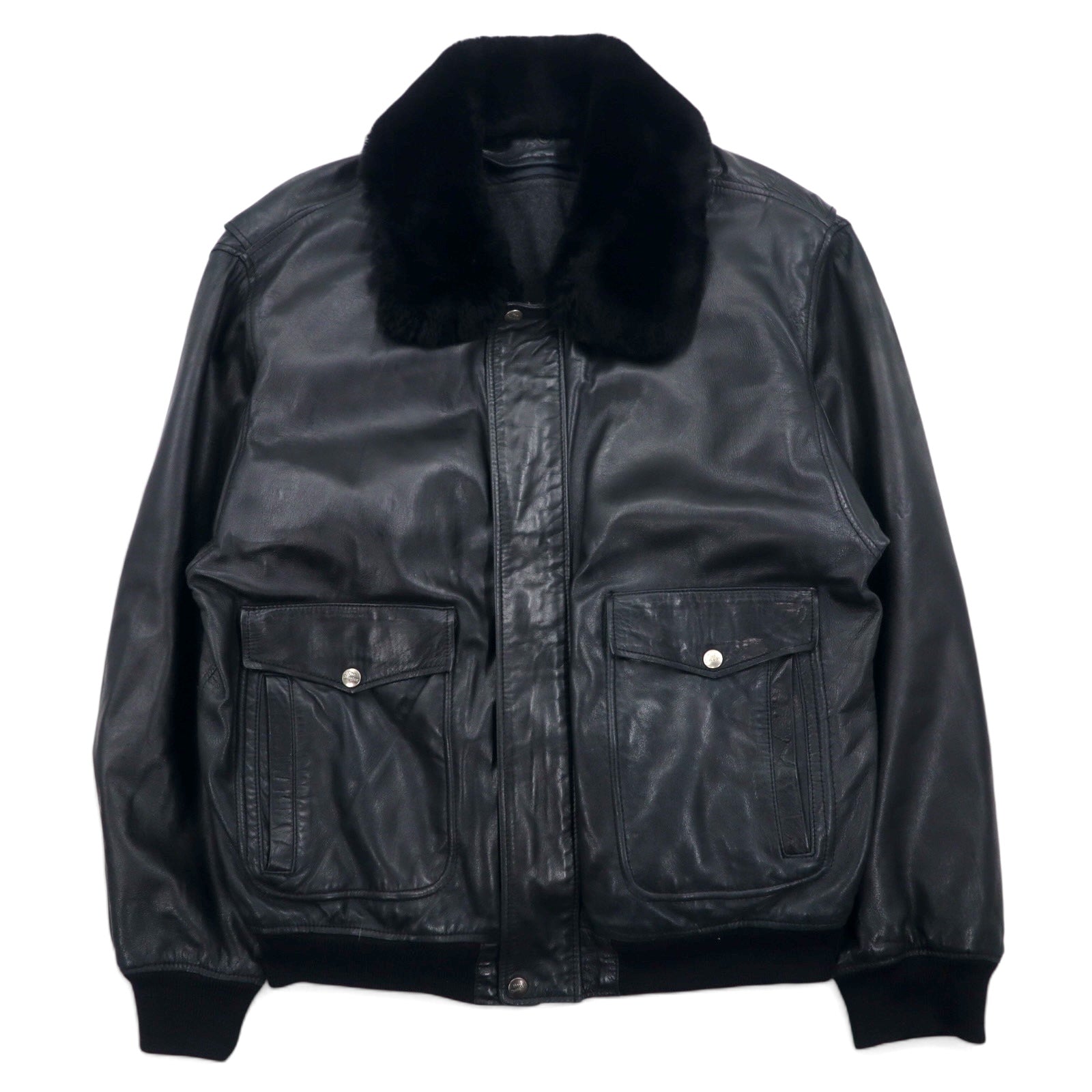 70's France Made Mac Douglas G-1 Leather Flight Jacket
