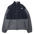 日本然リトテ-古着オンライン-THE NORTH FACE デナリジャケット フリース LL グレー ポリエステル POLARTEC ワンポイントロゴ刺繍 NL45001A-THE NORTH FACE Denari Jacket FLEECE LL Gray polyester Polartec One -point logo embroidery NL45001A