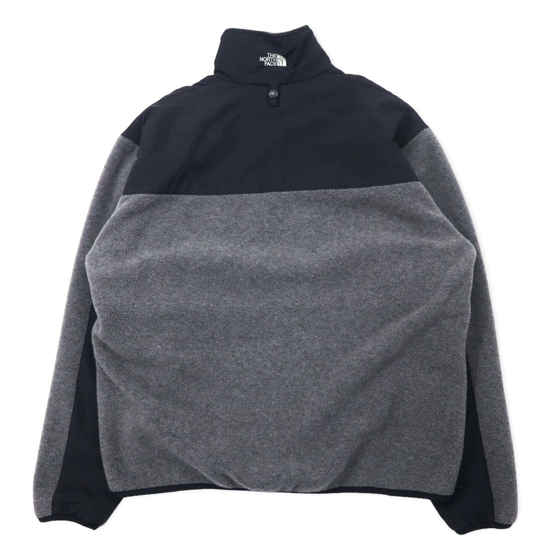 THE NORTH FACE Denali Jacket Fleece LL Gray Polyester POLARTEC One Point Logo Embroidery NL45001A