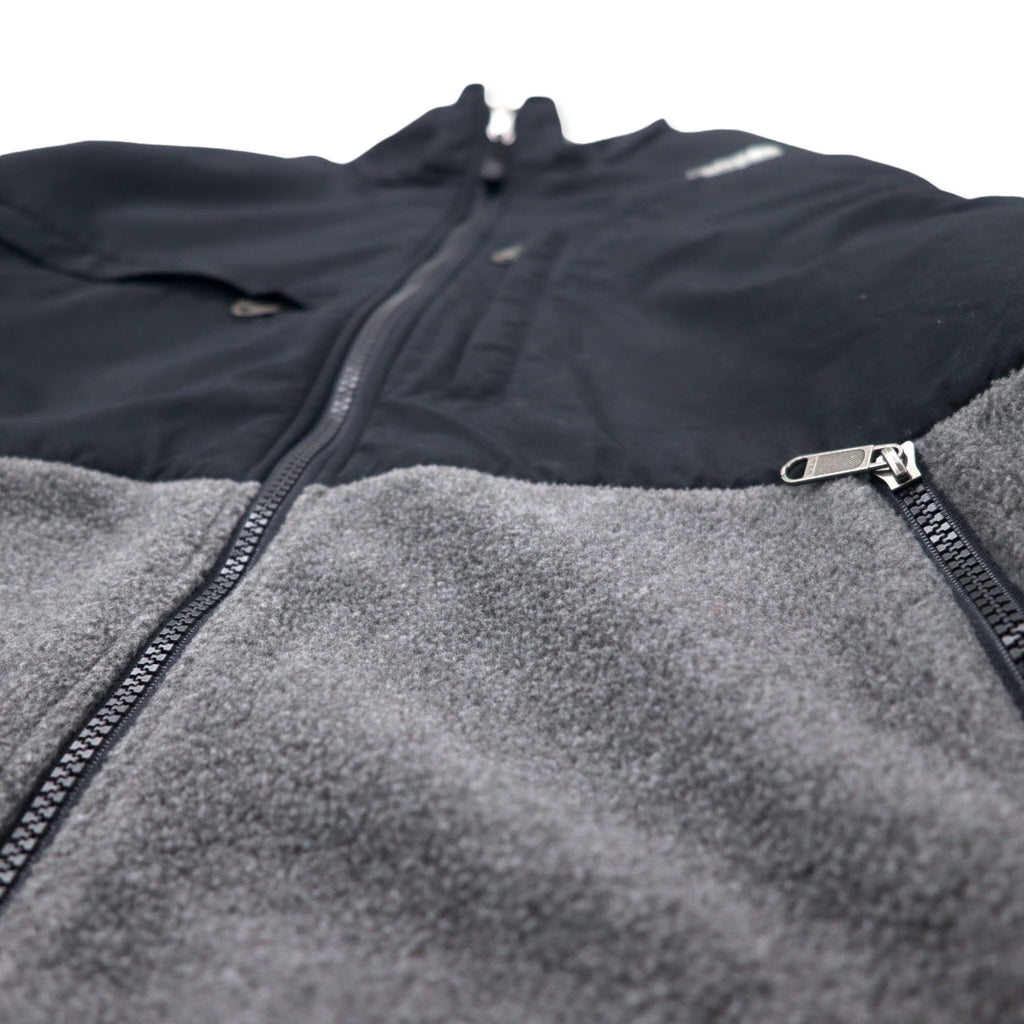 THE NORTH FACE Denali Jacket Fleece LL Gray Polyester POLARTEC One Point Logo Embroidery NL45001A