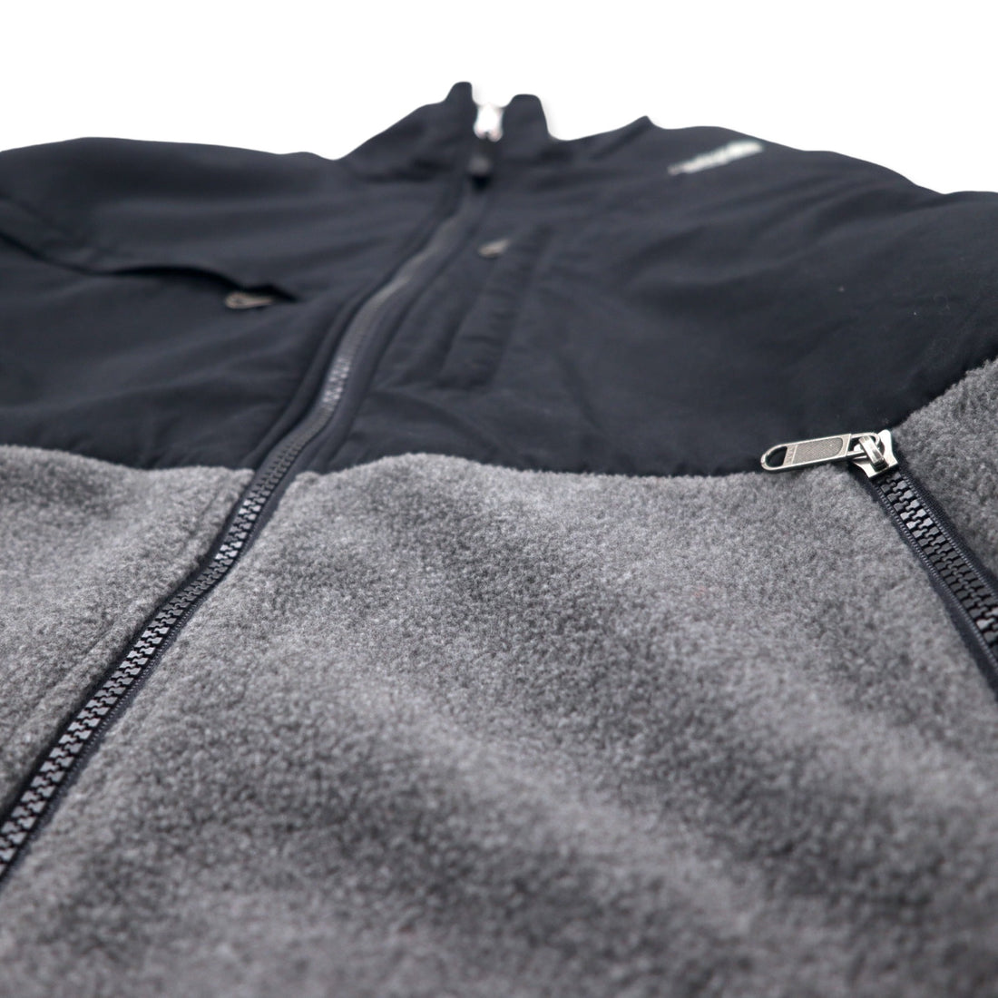 THE NORTH FACE Denali Jacket Fleece LL Gray Polyester POLARTEC One Point Logo Embroidery NL45001A