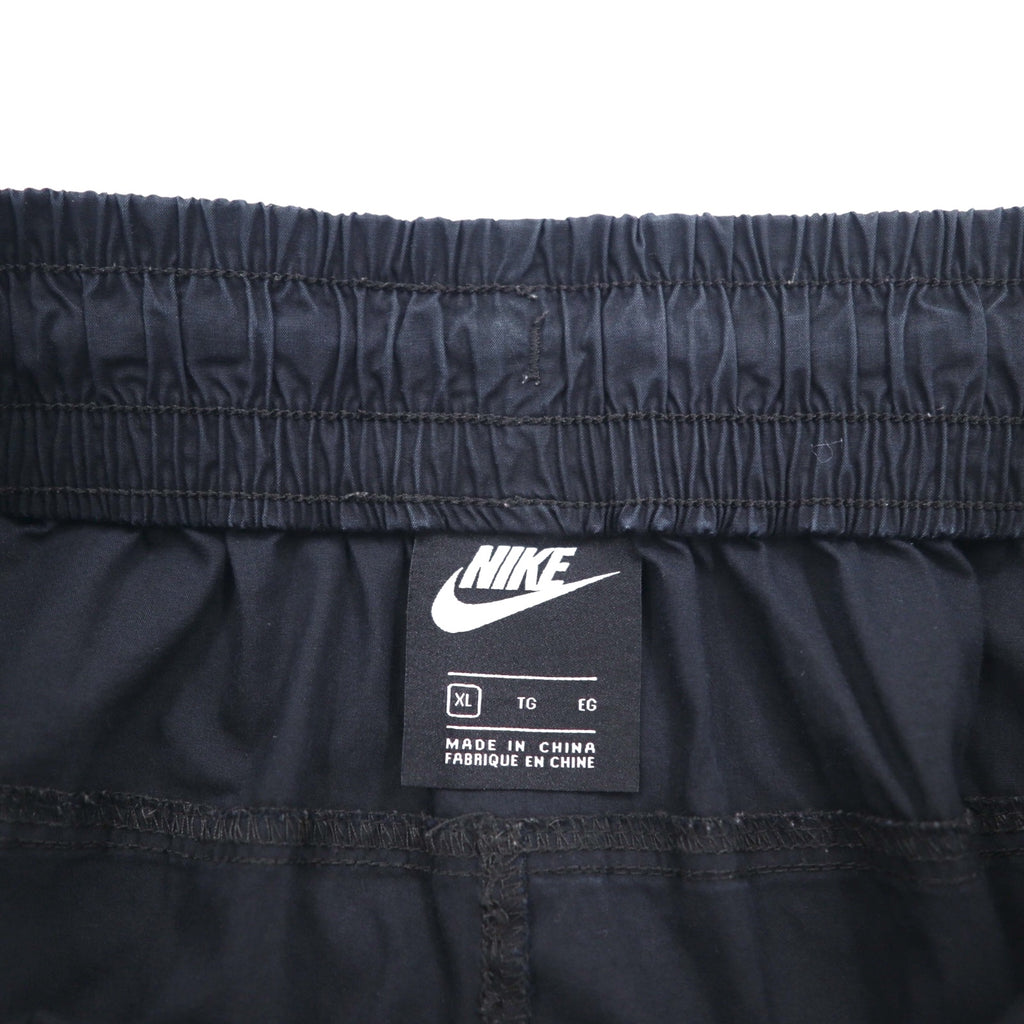 NIKE Cargo Shorts, Size XL, Black, Zip Pocket, AR2374-010