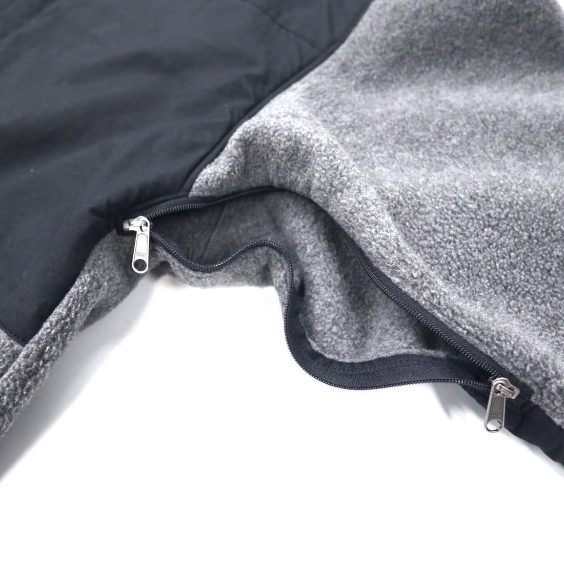 THE NORTH FACE Denali Jacket Fleece LL Gray Polyester POLARTEC One Point Logo Embroidery NL45001A
