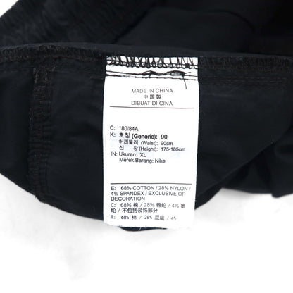 NIKE カーゴショーツ ショートパンツ ハーフパンツ XL ブラック ジップポケット AR2374-010