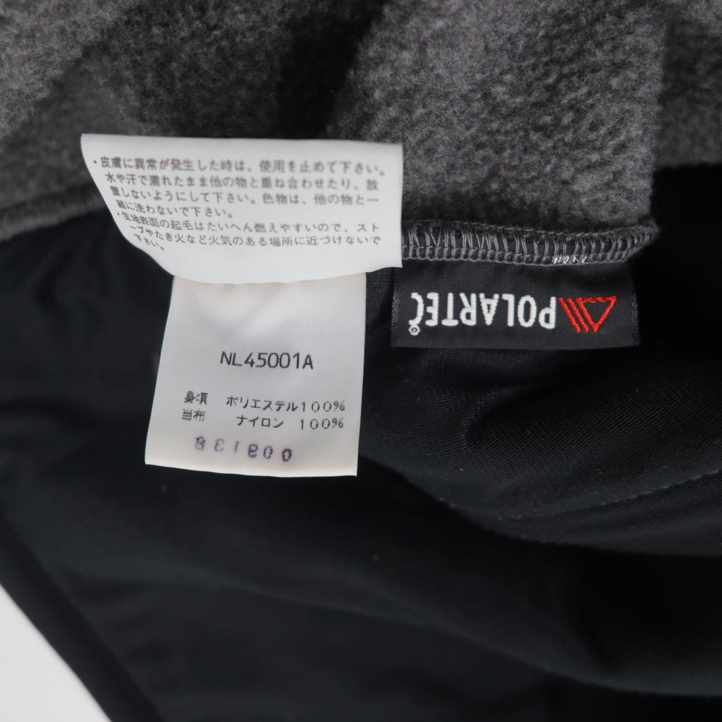 THE NORTH FACE Denali Jacket Fleece LL Gray Polyester POLARTEC One Point Logo Embroidery NL45001A