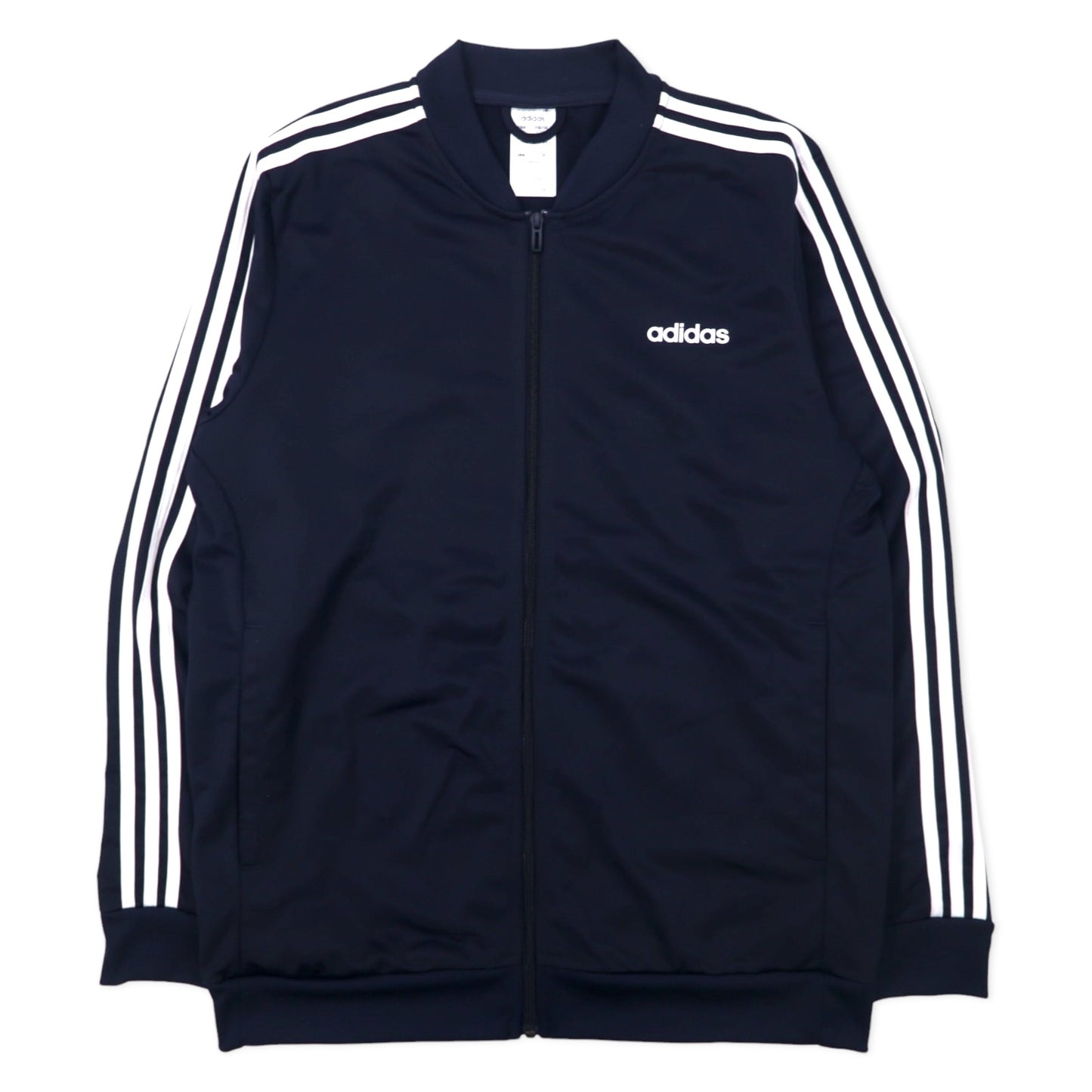 adidas 3ストライプ トリコットトラックジャケット ジャージ セットアップ 2XO ネイビー ポリエステル M CORE DV2468