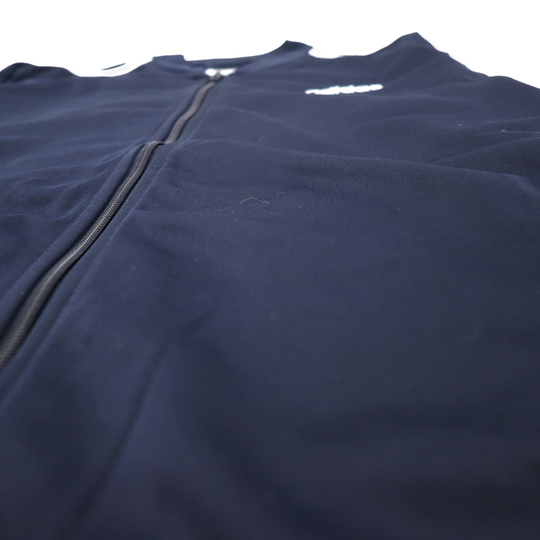 adidas 3-stripe tricot track jacket, jersey set, 2XO, navy, polyester, M, CORE, DV2468