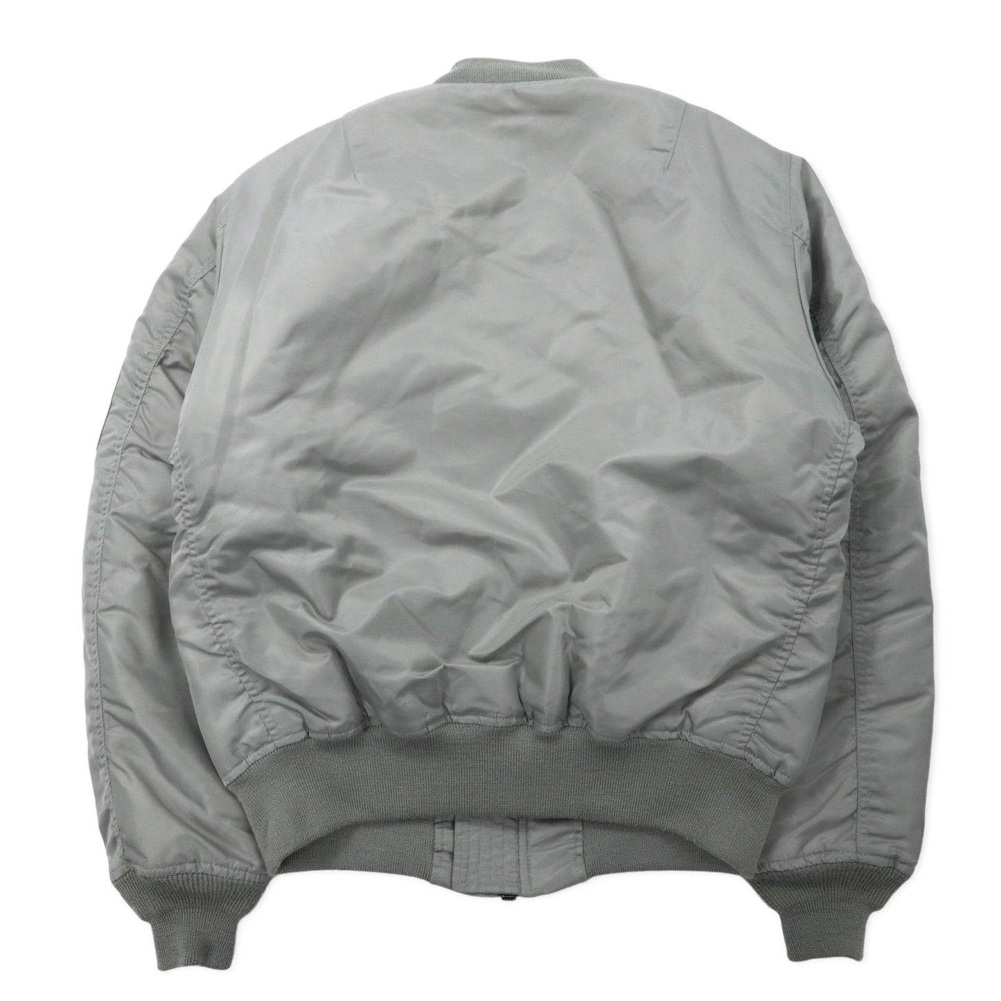 AVIREX Reversible MA-1 Flight Jacket L Gray Orange Nylon Thermolite Hotta  USAF 8415-818-7352 – 日本然リトテ