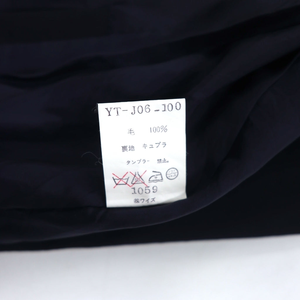 Y's 90s Double-breasted Tailored Jacket Blazer Navy Blazer S Navy Gabardine YT-J06_100 Made in Japan