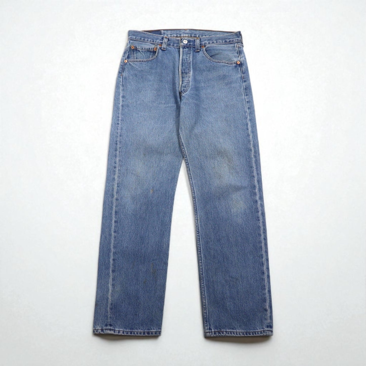 Levi's 90年代 カナダ製 ユーロリーバイス 501 デニムパンツ M インディゴ ブルー ボタンフライ 501 0193