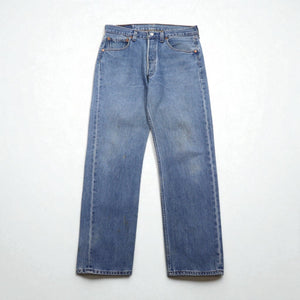 Levi's 90年代 カナダ製 ユーロリーバイス 501 デニムパンツ M インディゴ ブルー ボタンフライ 501 0193