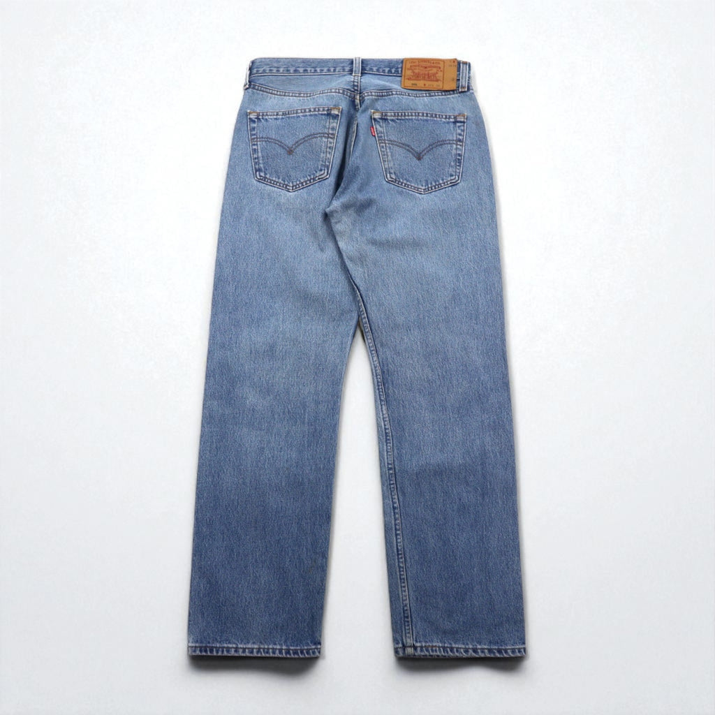 Levi's 90s Made in Canada Euro Levi's 501 Denim Pants, Size M, Indigo Blue, Button Fly, 501 0193