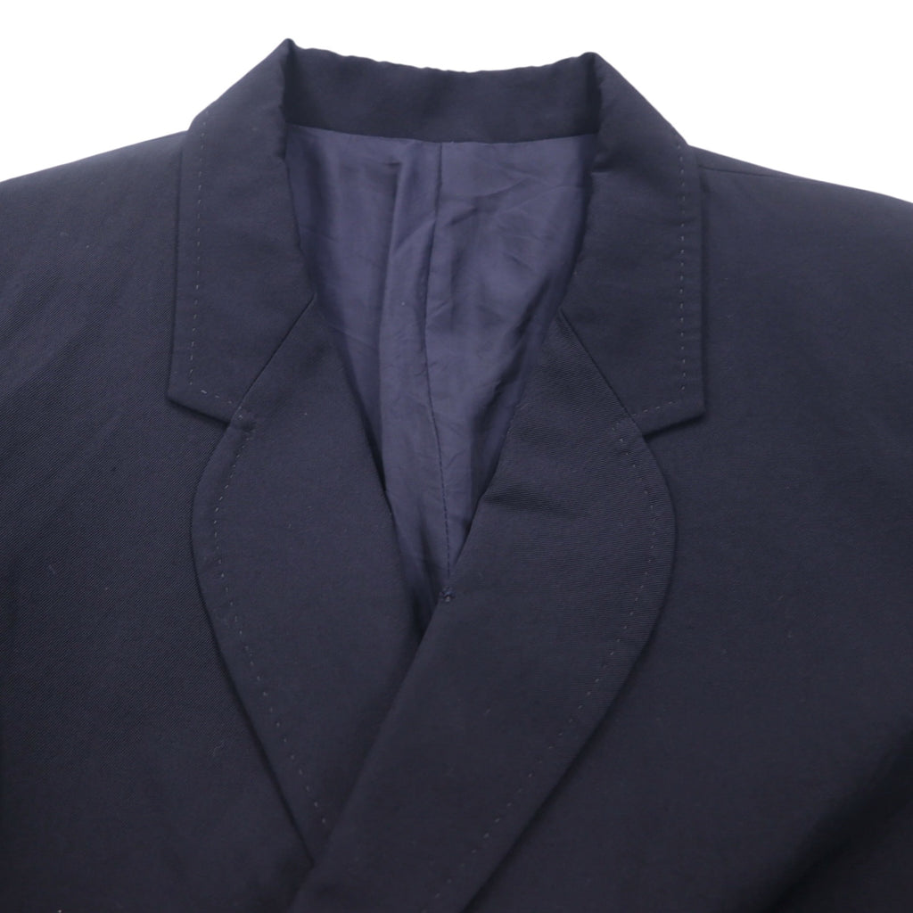 Y's 90s Double-breasted Tailored Jacket Blazer Navy Blazer S Navy Gabardine YT-J06_100 Made in Japan