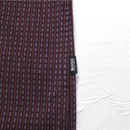 HUGO BOSS dress shirt L bordeaux cotton small pattern