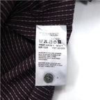 HUGO BOSS dress shirt L bordeaux cotton small pattern