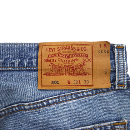 Levi's 90年代 カナダ製 ユーロリーバイス 501 デニムパンツ M インディゴ ブルー ボタンフライ 501 0193